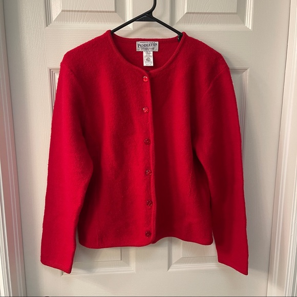 Pendleton 100% Wool Ladies Jacket - size L - Picture 3 of 9